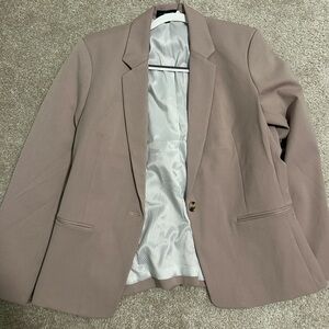 Express blush pink blazer